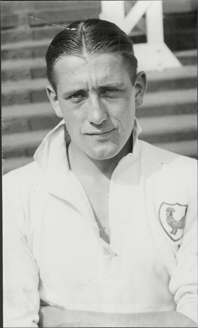 Arthur Rowe at Tottenham Hotspur FC in 1932. Rowe was coached by Peter McWilliam.