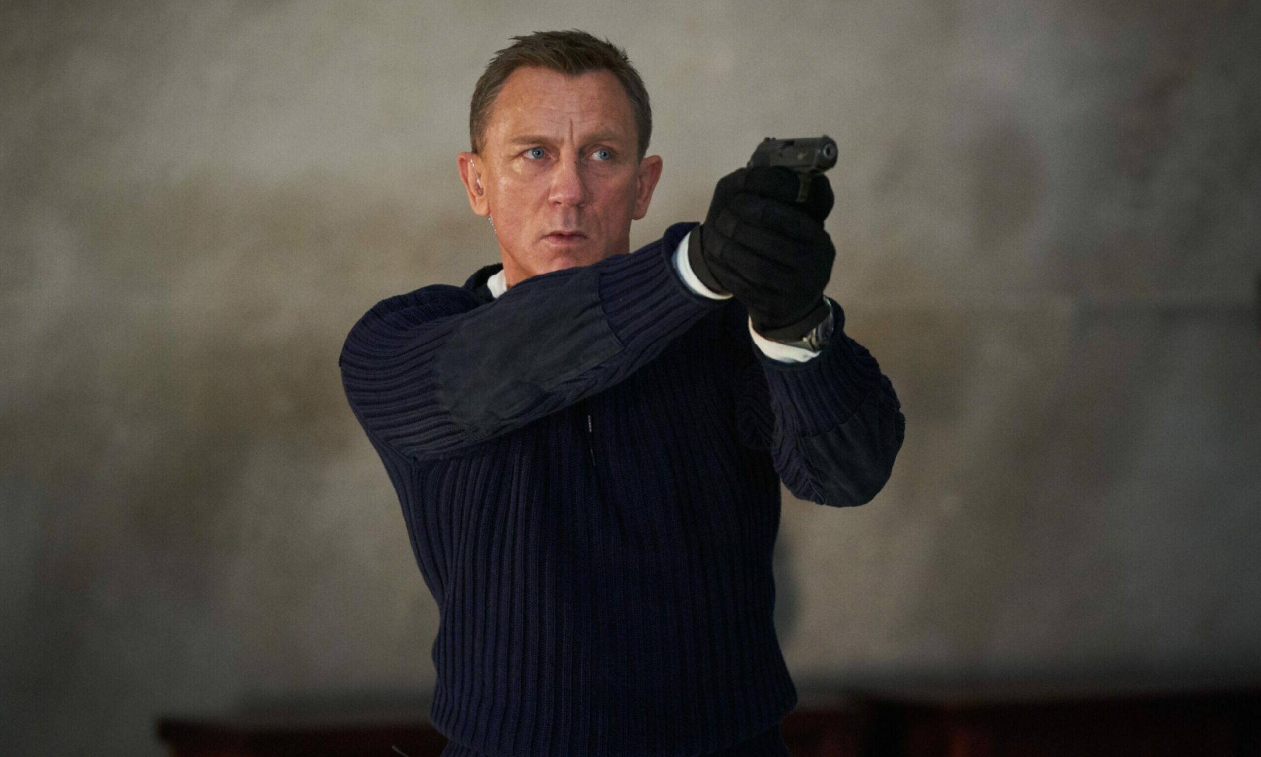 Daniel Craig in the new James Bond film - No Time To Die