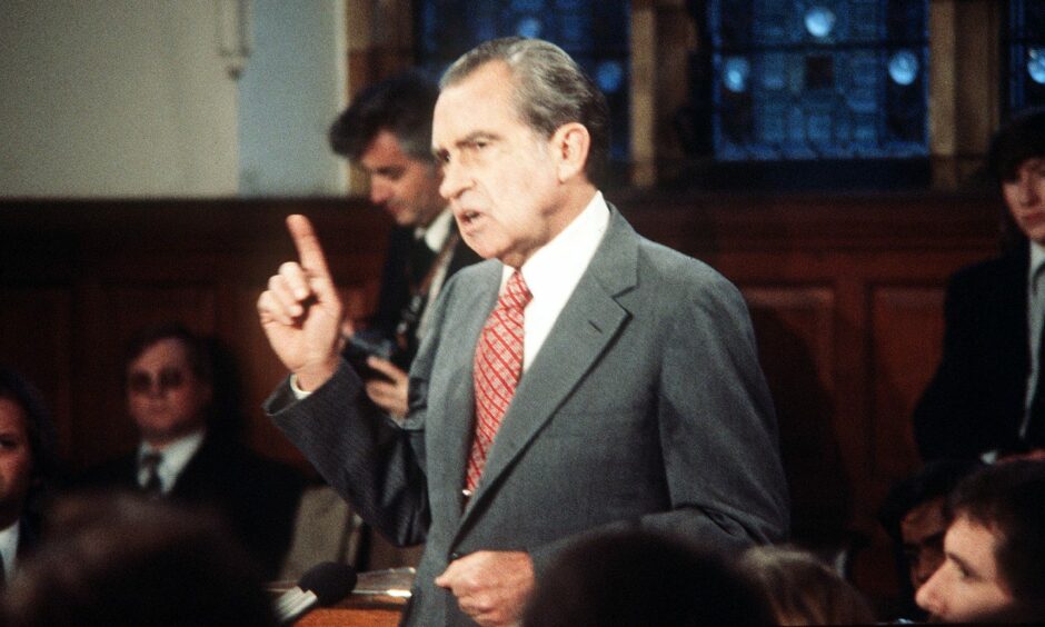 President Richard Nixon in 1974.