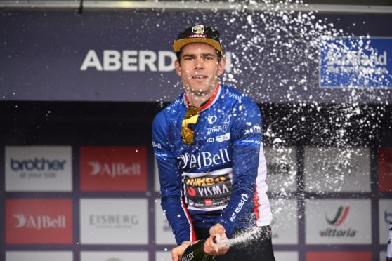 Tour of Britain winner Wout van Aert.