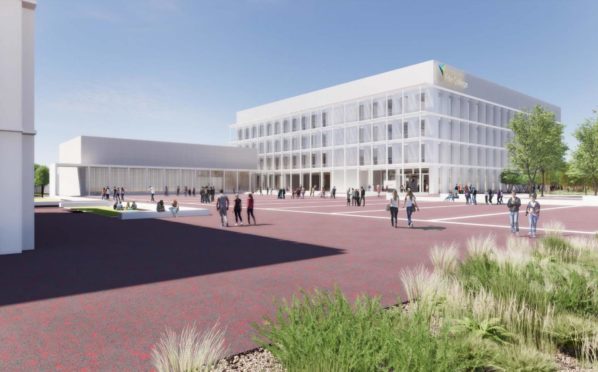 The £200m super campus could help in the Dunfermline bid for city status