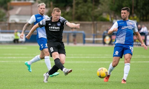 Peterhead captain Scott Brown.