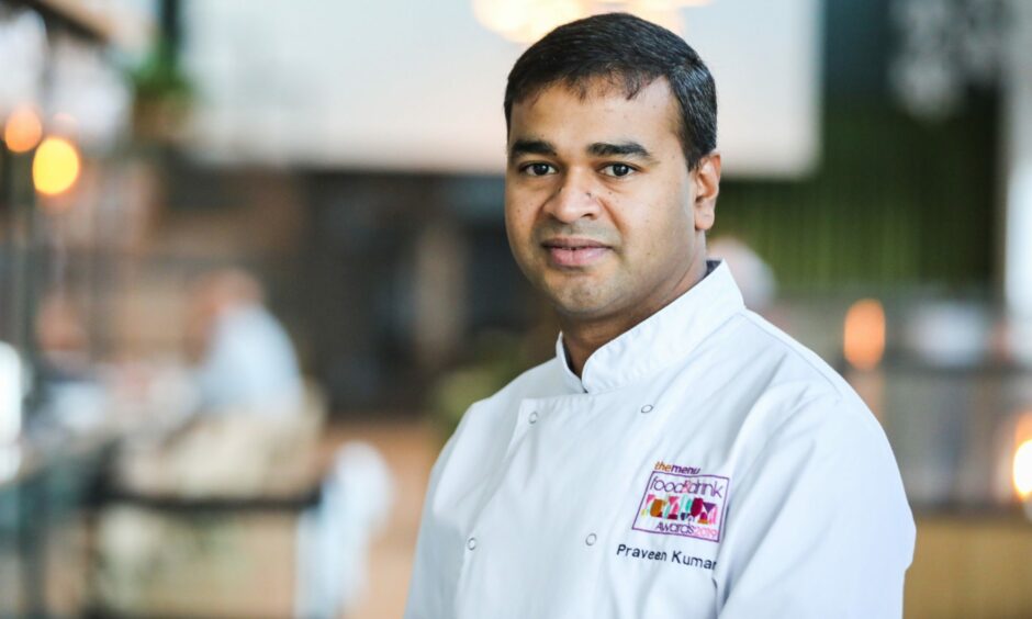 Perthshire chef Praveen Kumar