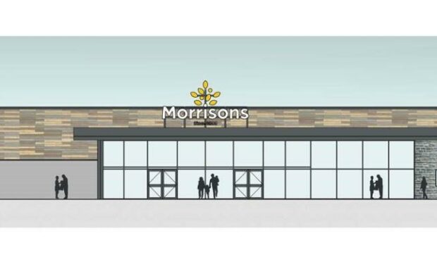 Design of proposed Morrisons store in Stonehaven.