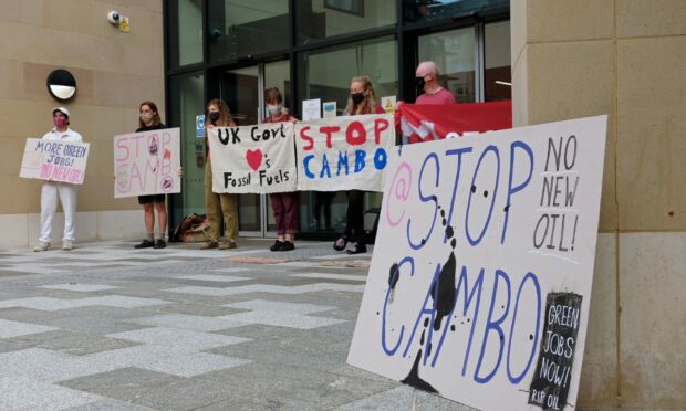 Stop Cambo oil field campaigners