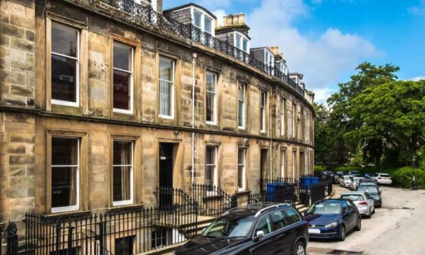 Howard Place in St Andrews is a sought-after street for accommodation during The Open.