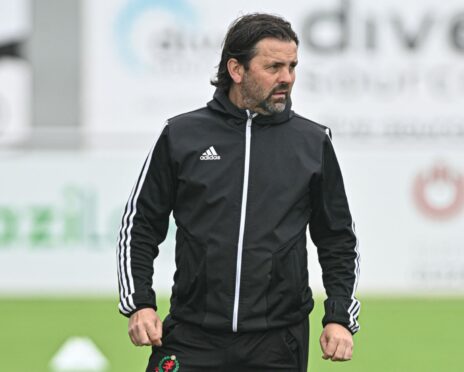 Cove Rangers manager Paul Hartley.