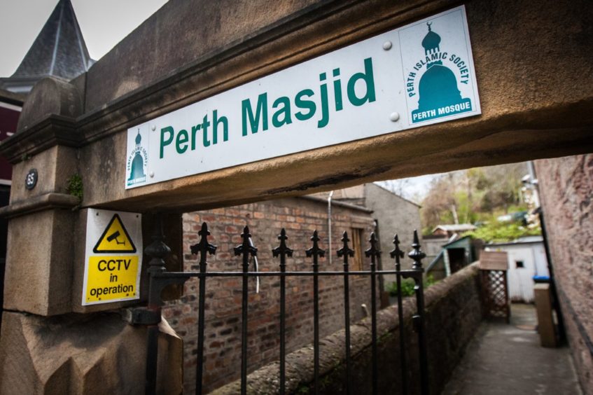 The current home of the Perth Islamic Society Mosque on Glasgow Road.