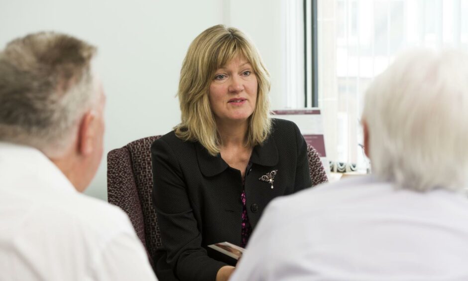 Crosbie Matthew funeral firm managing partner Sheila Matthew.