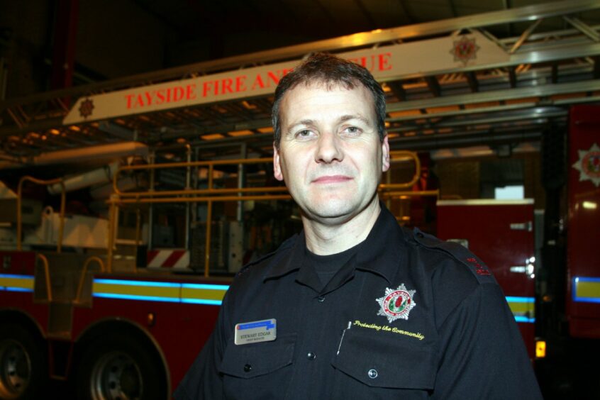Stewart Edgar, former Tayside Fire and Rescue Community Safety Manager.