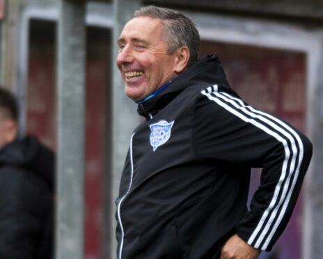 Jim McInally marks 10 years in charge of Peterhead on Thursday.