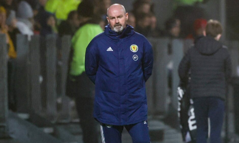 Scotland manager Steve Clarke.