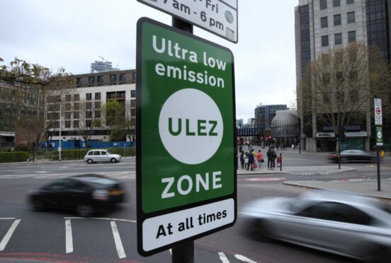 Dundee low emissions zone