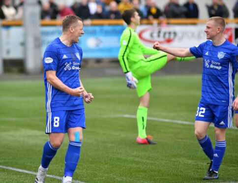 Scott Brown scored his sixth of the season from the penalty spot.