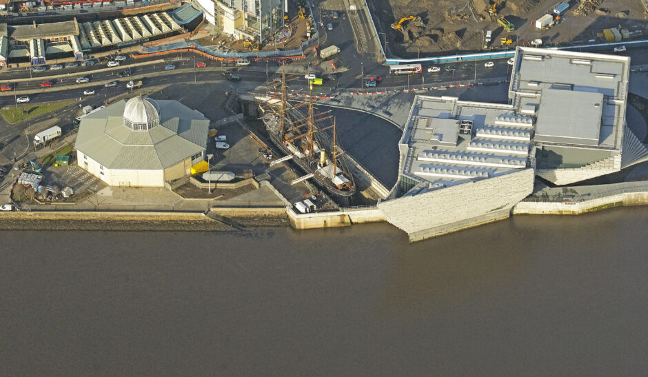 The RRS Discovery takes pride of place alongside V&amp;A Dundee at the city's £1bn waterfront.