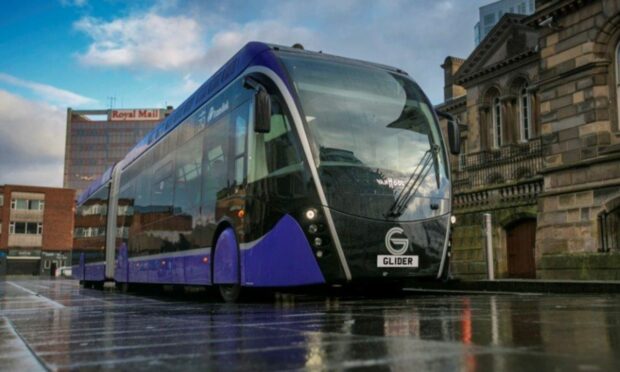 An Aberdeen rapid transit service, similar to the Gliders in Belfast, could be brought to Aberdeen instead of trams.