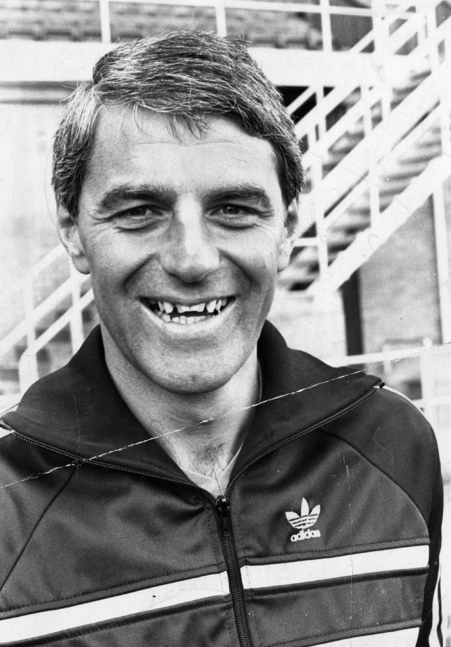 Walter Smith pictured in 1983 after United won the title.