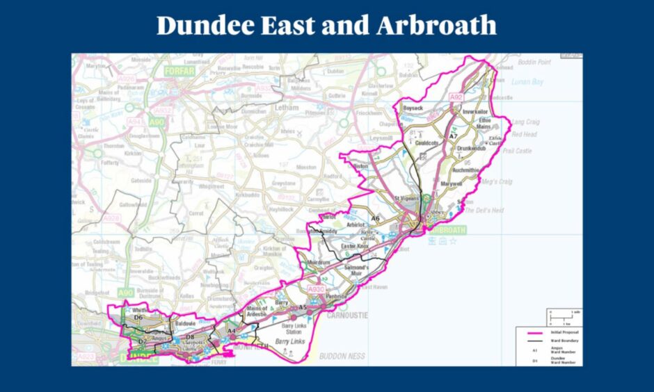 Dundee East and Arbroath constituency