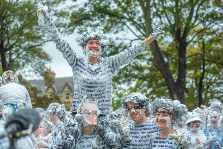 Students at St Andrews