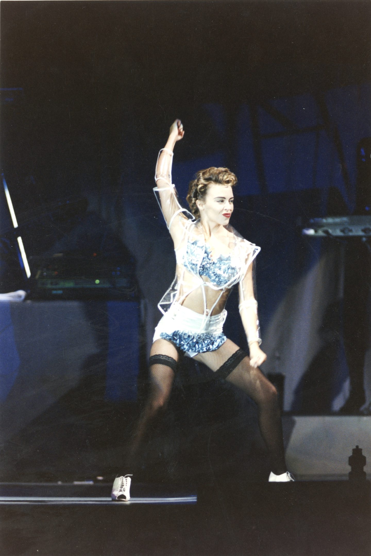 Kylie on stage at the AECC in November 1991.