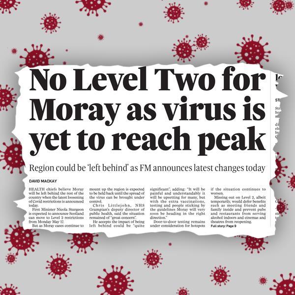 No Level Two for Moray as virus is yet to reach peak