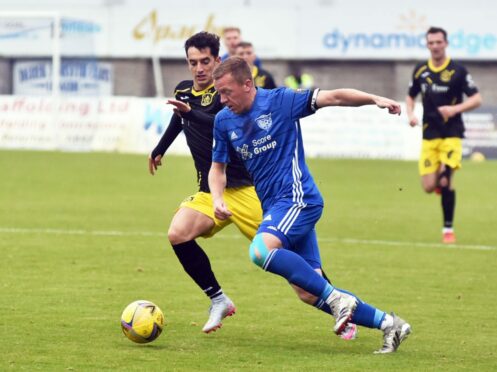 Peterhead captain Scott Brown.