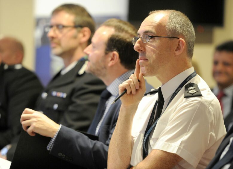 Ch Supt George Macdonald commented on north-east police numbers recently.