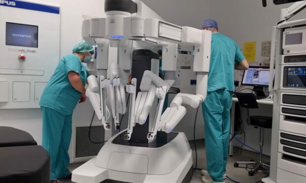 Robot-assisted surgery has been dubbed "the future" of healthcare - but it is already being used by NHS Grampian.