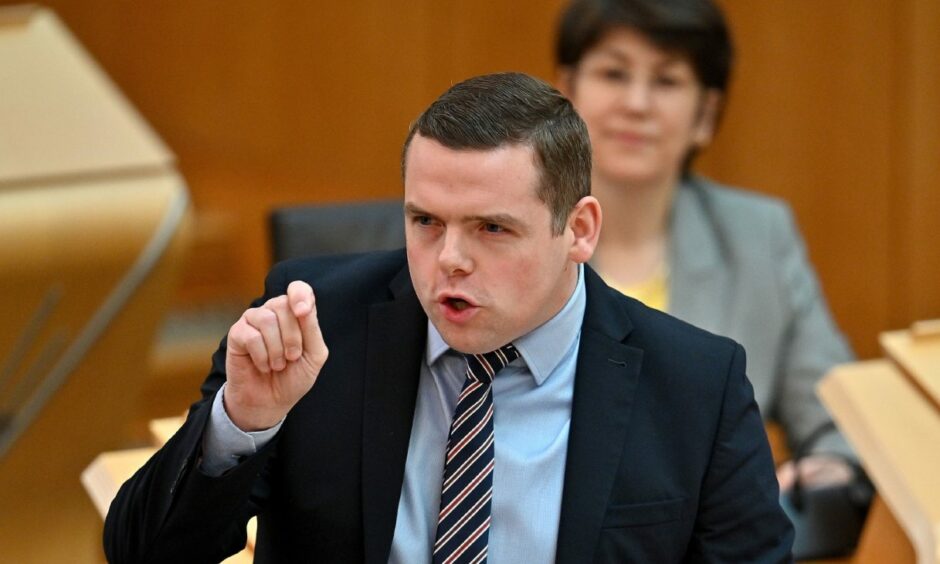 Scottish Conservatives leader Douglas Ross