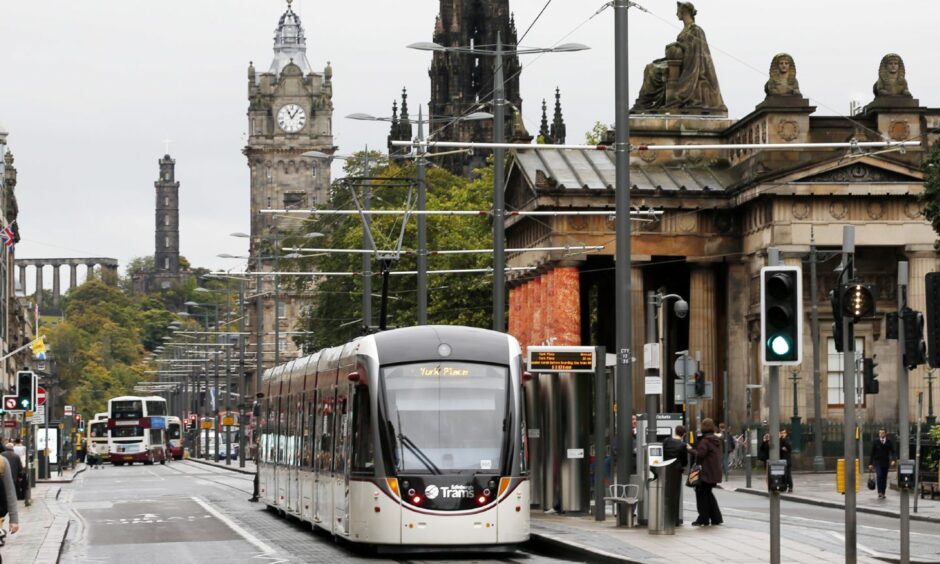 Bringing trams back to the streets of Edinburgh went far from smoothly. Photo by Danny Lawson/PA Wire.