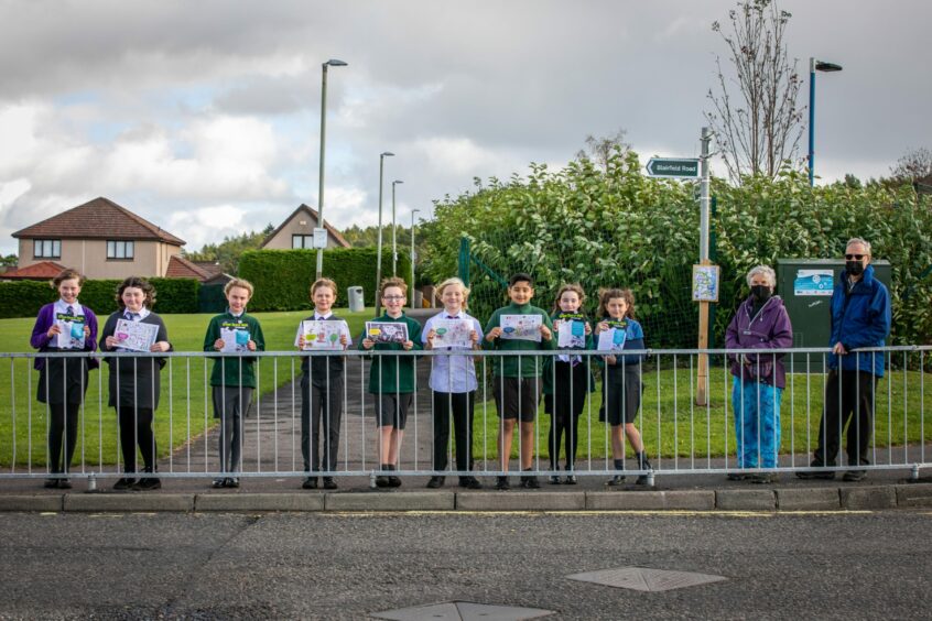 Birkhill primary school.