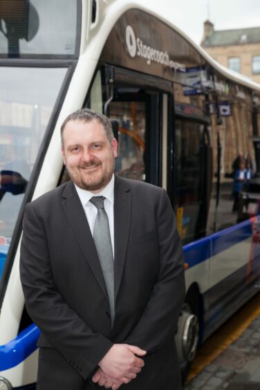 Stagecoach East Scotland Managing Director, Douglas Robertson.