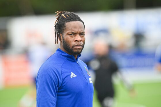 Cove Rangers forward Ola Adeyemo.