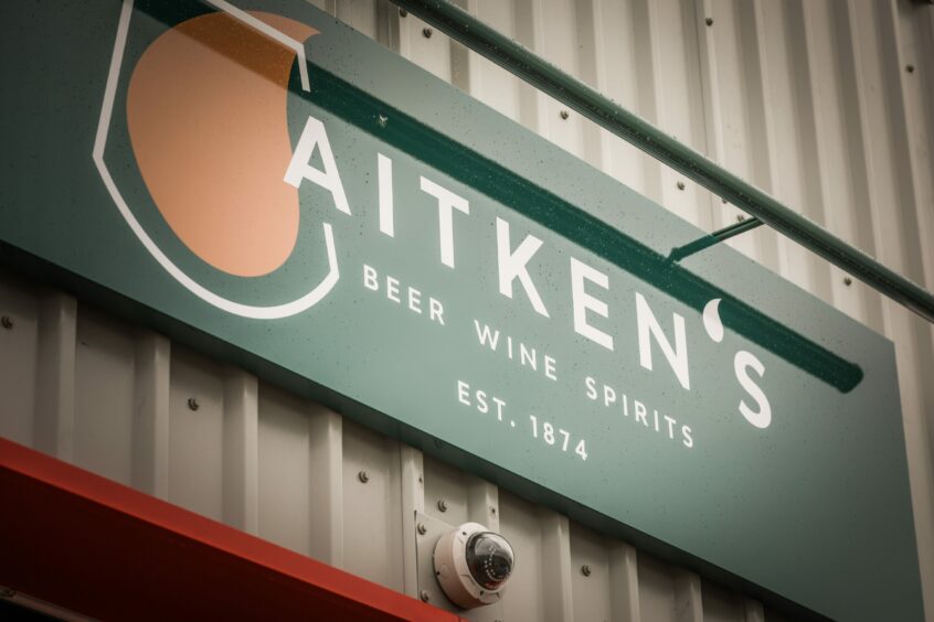 Aitken's wines in Dundee.