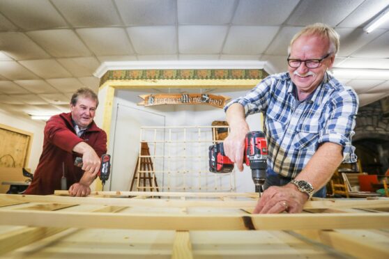 Dunfermline Men's Shed would be like this one in Brechin.