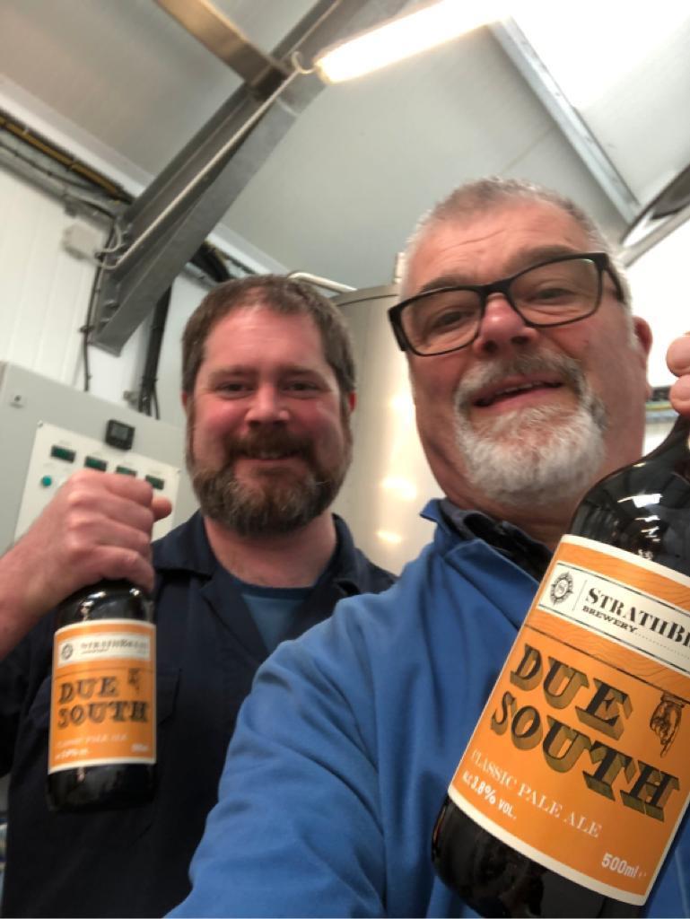 Martin and Mark Procter of Strathbraan Brewery.