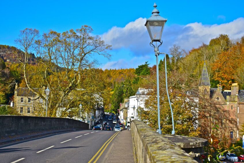 Perthshire Leggat bridge