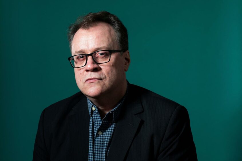 Screenwriter and television producer Russell T Davies at his home in Manchester.