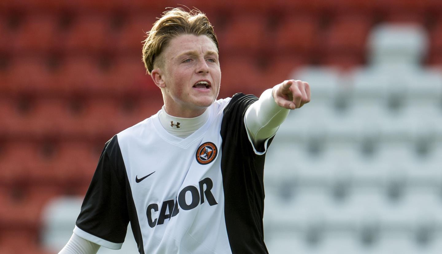 Harry Souttar as a young Dundee United player.