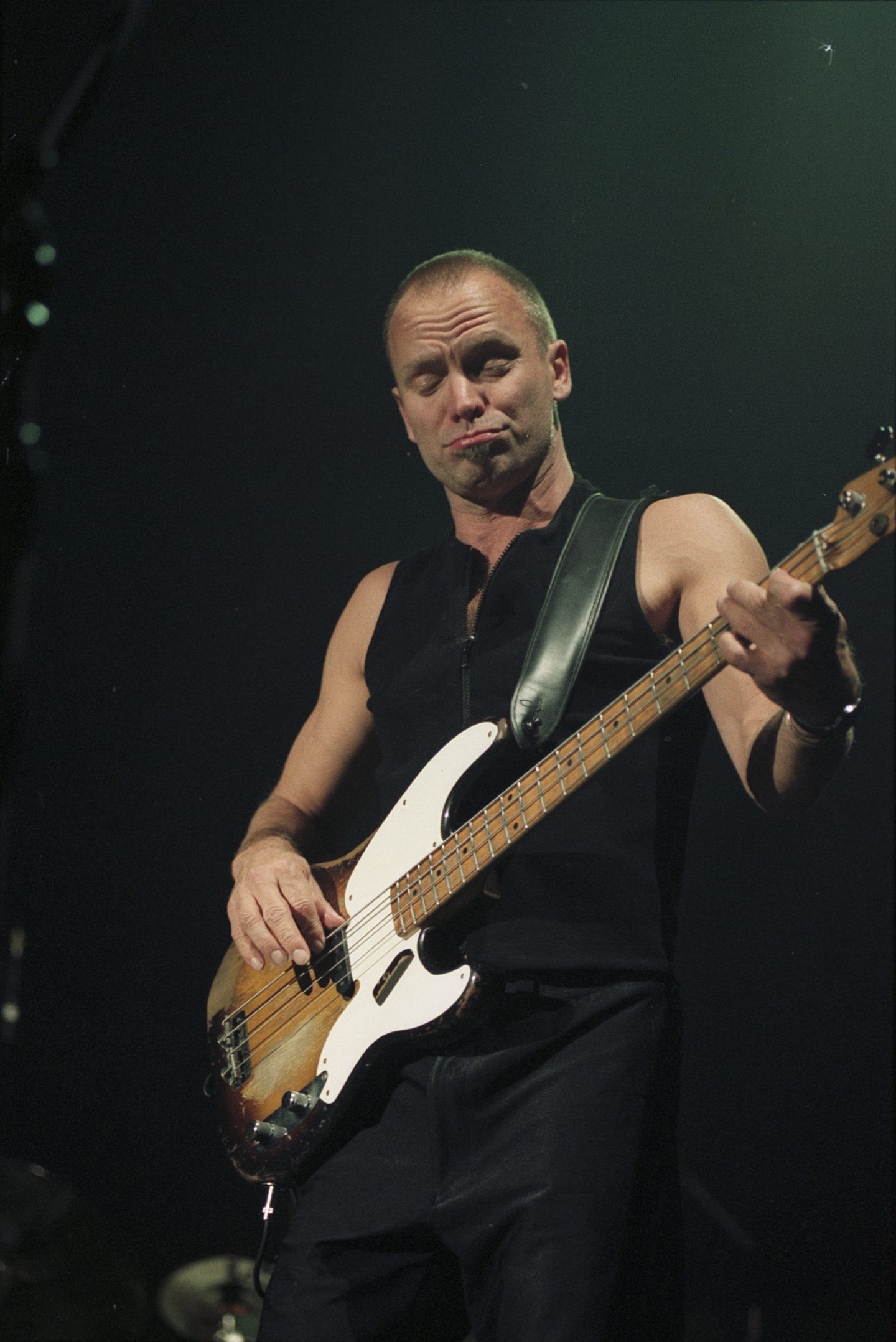 Sting performing at the AECC in 1996.