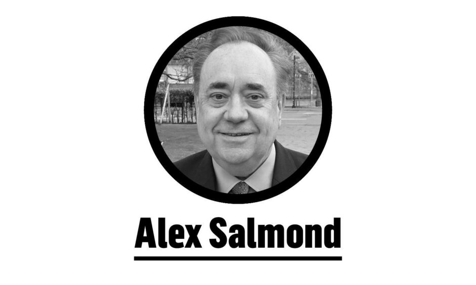 Alex Salmond, former Scottish Government first minister who eventually presided over the Trump Aberdeen golf course proposal approval