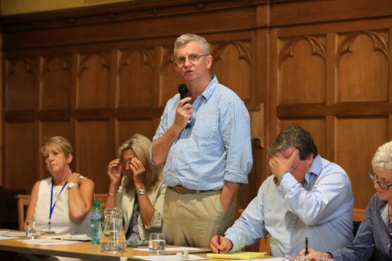 NHS Tayside’s medical director professor Peter Stonebridge