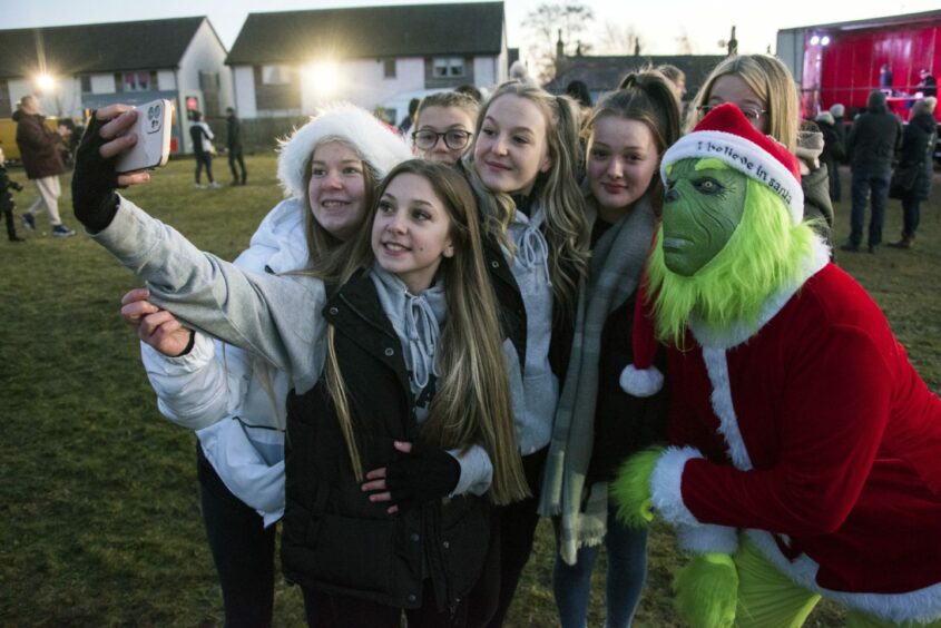 Carnoustie Christmas lights