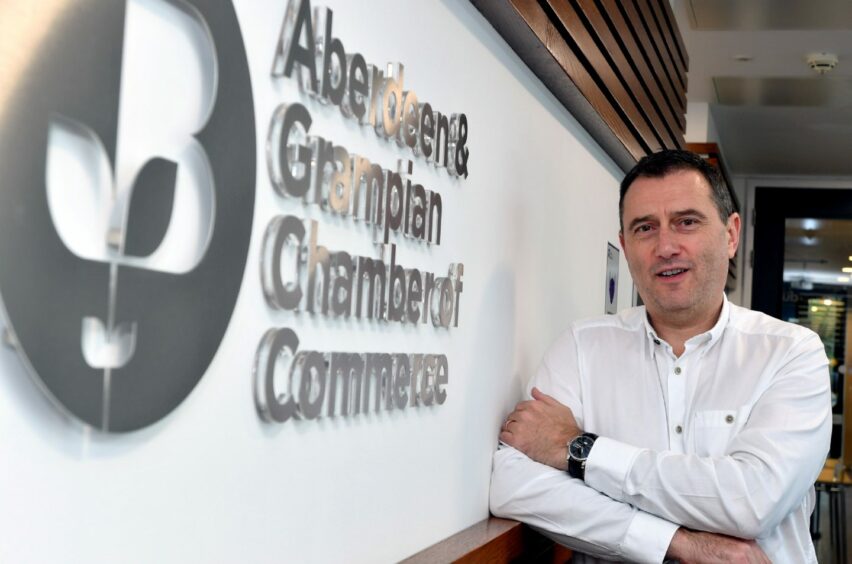 Russell Borthwick, chief executive of Aberdeen And Grampian Chamber Of Commerce, is urging councillors to back the city centre regeneration.