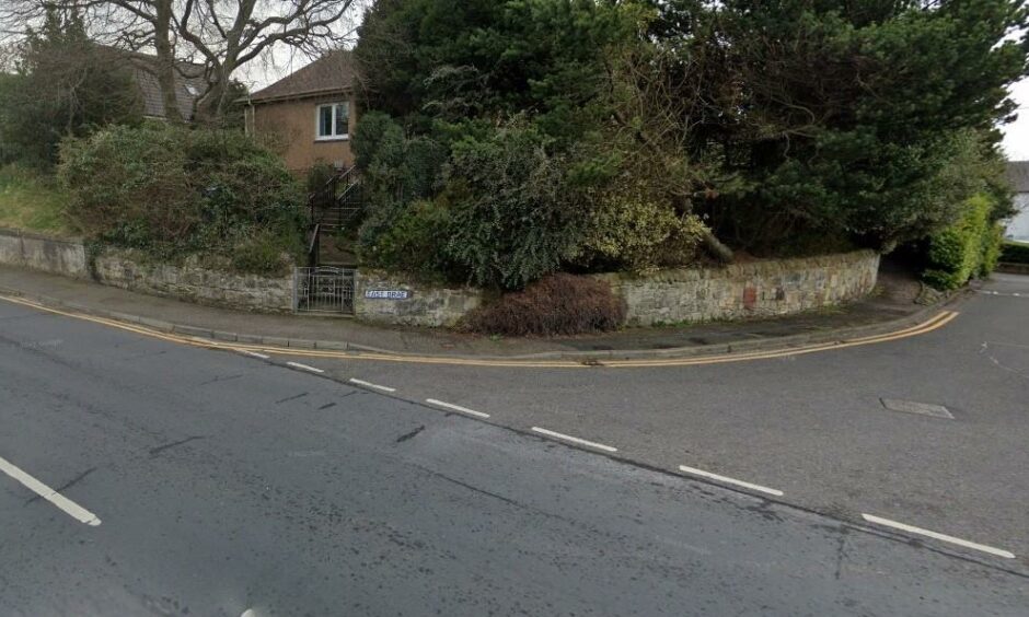 junction of East Brae and Main Road, East Wemyss