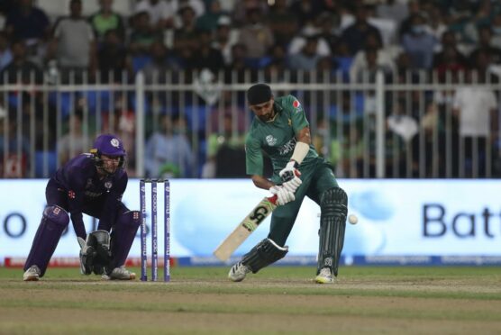 Shoaib Malik played a destructive innings against Scotland