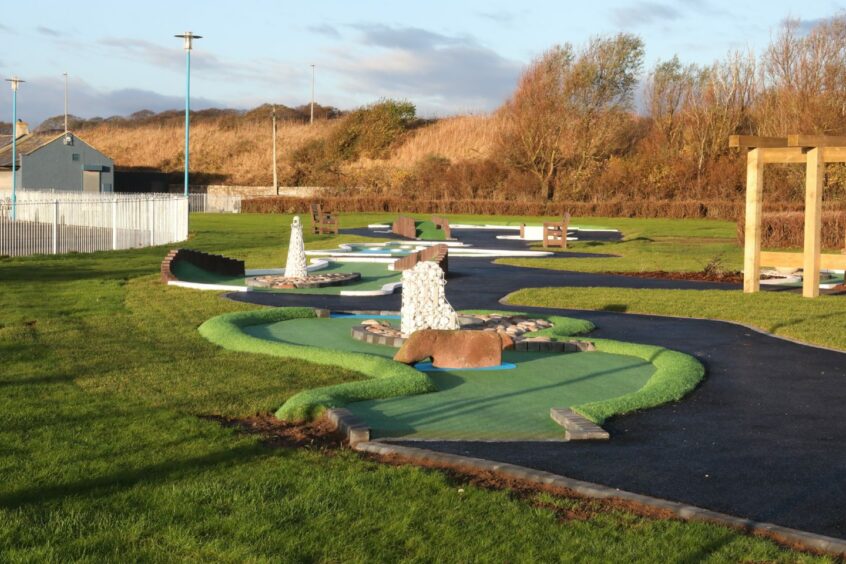 Arbroath crazy golf