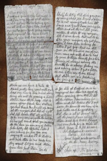 Soldier James Will's letters home from the trenches
