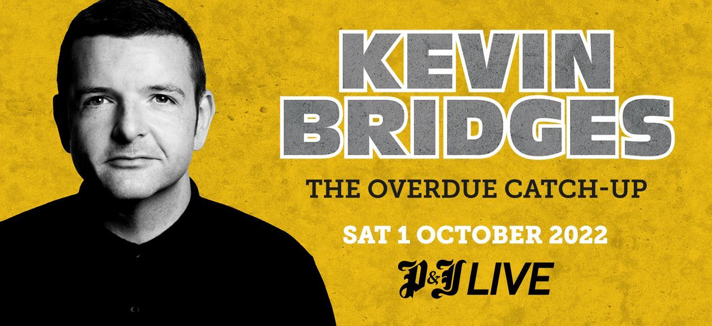 Comedian Kevin Bridges will perform in Aberdeen's P&J LIve in 2022.