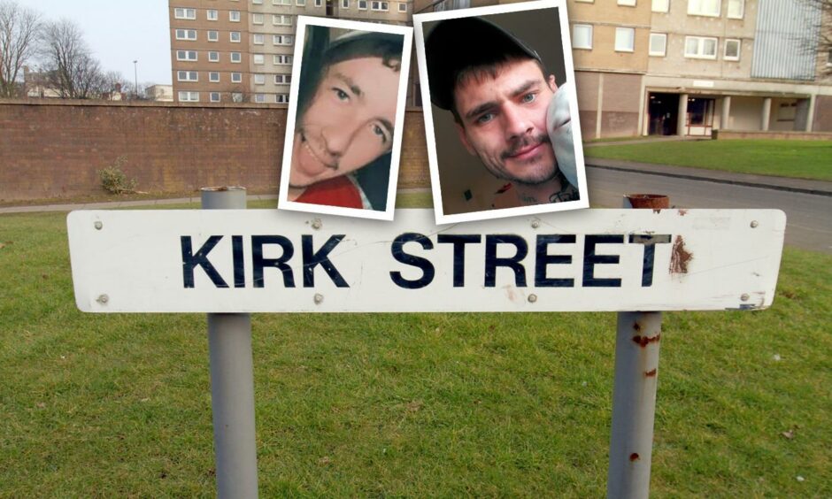 Brian Traynor, Matthew Edgerton, Kirk Street, Dundee.